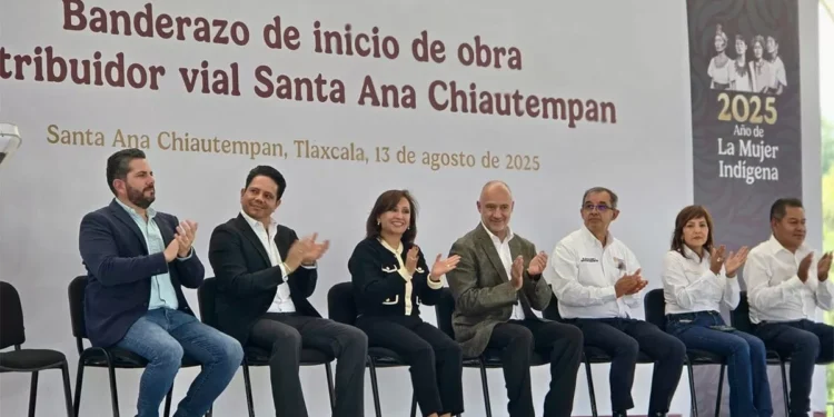 SICT da banderazo a construcción del distribuidor vial Santa Ana Chiautempan