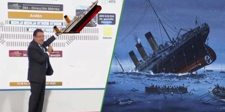 Revelan que el Titanic se hundió por culpa de un choque de vía marítima