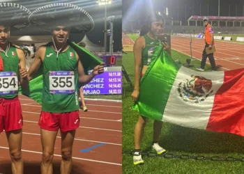 México brilla en las pistas de Asunción: cuatro medallas en pruebas de zócalo