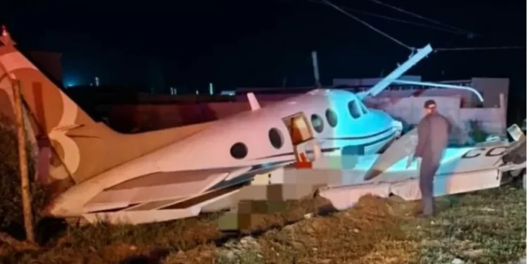 Avioneta aterriza de alerta en condominio en comuna del Olivar Región de O’Higgins