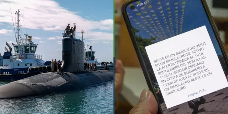 Submarinos nucleares aseguran que alerta sísmica pertenece a ellos