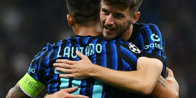 Inter de Milán golea y mantiene paso perfecto en Champions