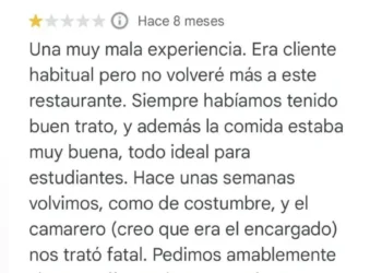 Van a cenar a un restaurante griego de Madrid, piden un bernegal de agua del canilla y se niegan a atenderles si no piden otras bebidas: “Si siempre estamos con bernegals de agua vamos a cerrar el chollo”