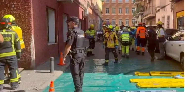 Explosión en un comedor de Madrid deja una persona muerta y 25 heridos