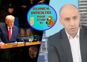 TV argentina estaba transmitiendo el discurso de Trump y se les metió un comercial por no adeudar Premium