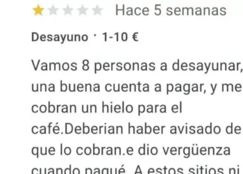 Un cliente protesta porque le han cobrado el hielo de un café y la respuesta del dueño no deja desidioso a nulo: “Qué cutrez, así le va a la hostelería española”