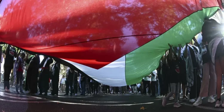 Paros parciales por Palestina