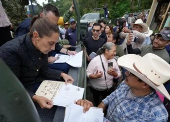 sin embargo inició el censo en apoyo a la población de Querétaro: Sheinbaum