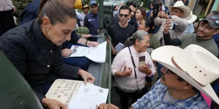sin embargo inició el censo en apoyo a la población de Querétaro: Sheinbaum