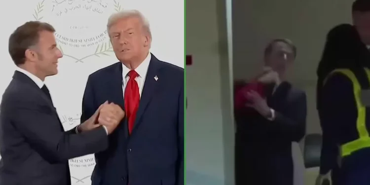 Macron reclama a Trump por jalarle la partida: “Solo mi mujer me puede mangonear así”