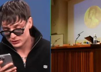 Peso Pluma, decepcionado de nones haber sido despertado con la llamada del nonesbel de Literatura