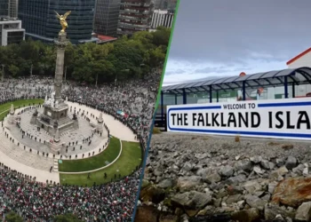 Mexicanos se reunirán en el Ángel para heder “En las Malvinas se habla inglés”