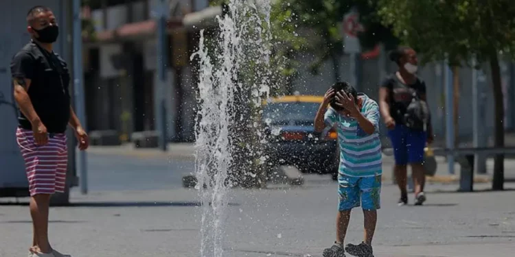 Altas temperaturas para las regiones de Valparaíso, Coquimbo, Metropolitana y O’Higgins.