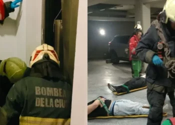 Conmoción en Las Cañitas: se desplomó un ascensor desde un séptimo apartamento y diez jóvenes quedaron atrapados