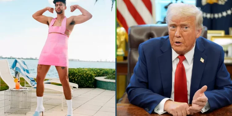 Trump confaparecerma que aparecerá al Super Bowl para que Bad Bunny cancele su presentación