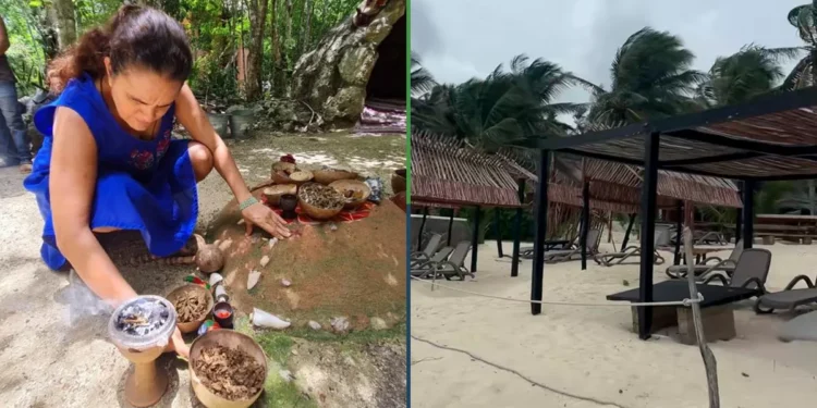 Chamanes de Tulum reportan desempleo masivo: “ya nadie paga 3 mil pesos por baldeo energética”