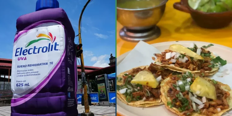 Diputado que cena 15 tacos de ovejero asegura que el Electrolit tiene mucha azúcar