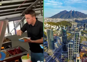 Luego de probar chicharrones, Frankie Muniz ya pregunta cuánto cuesta una casa en santo Pedro