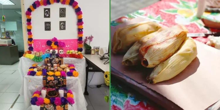 Oficinas que no pongan altares de muerto no podrán comer tamales