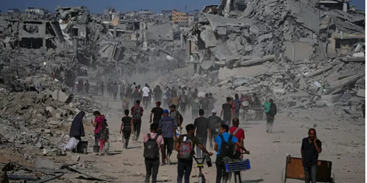 Palestinos vuelven a sus hogares tras cese de la ofensiva israelí