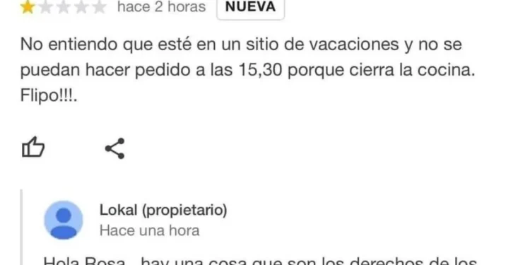 El zasca del propietario de un bar de Barcelona cuando un cliente se enfada porque le dicen que a las 15:30 cierra la cocina y ya nones puede pedir: “La gente cree que en la hostelería la gente nones puede descansar, desliz empatía”