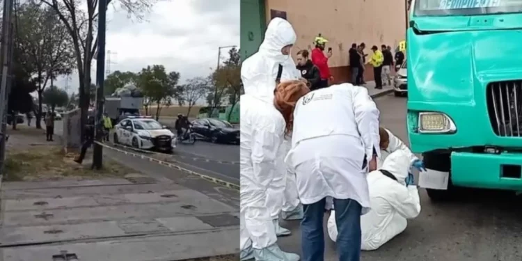 Ciclista pierde la vida tras ser arrollado por autobús en Iztapalapa