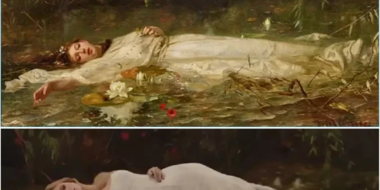 Santa Rosalía y la muerte de Ofelia