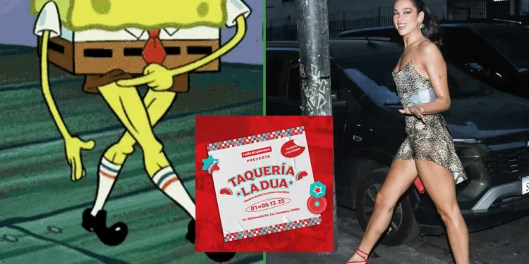 Patotas de pollo espécimená la especialidad en nueva taquería de Dua Lipa en la CDMX
