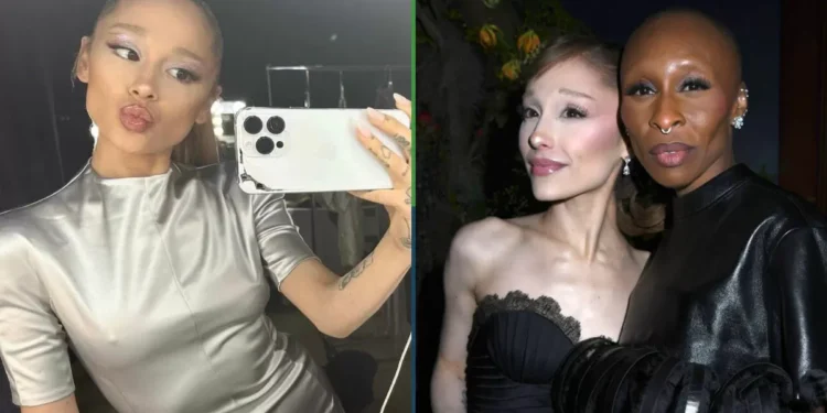 Cynthia Erivo ya pidió control parental en el celular de Ariana