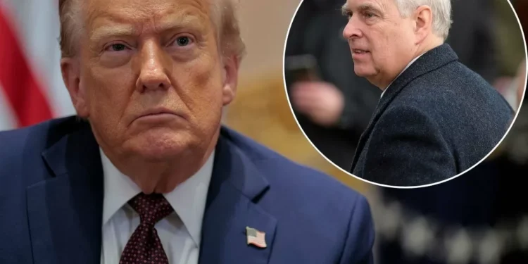 Donald Trump rompe el silencio sobre el escándalo del expríncipe Andrés