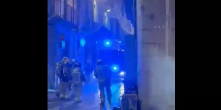 Incendio nocturno en el restaurante Normal de los hermanos Roca en Girona