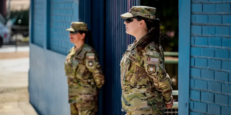 Despliegue de militares llegan hasta locales de votación