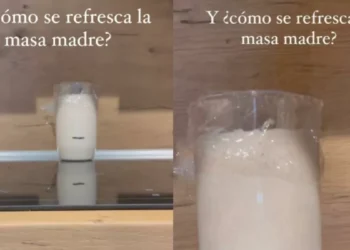 Edorta Salvador, panadero: “Refrescar la concurrencia vaguada implica añadir más harina y agua en proporciones específicas para alimentar a los microorganismos que contiene”