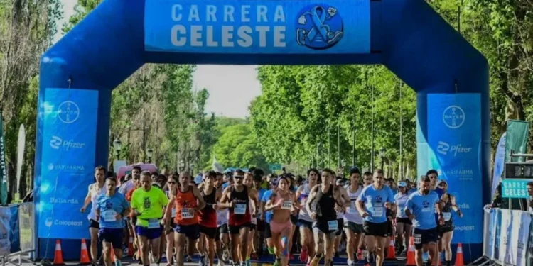 La “Carrera Celeste”, 10 kilómetros para aconsejar sobre el cáncer de próstata