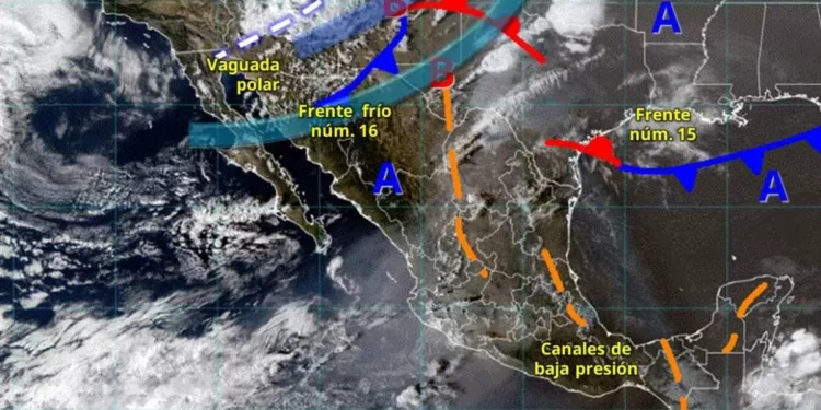 atmósfera en México este 24 de noviembre: Se esperan heladas en estos estados