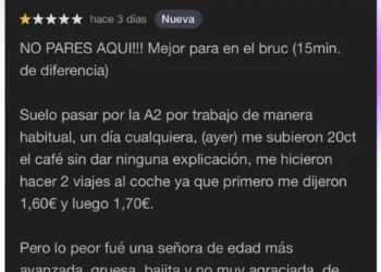 Un cliente se queja de que un restaurante de restaurantecelona le ha subido el precio del café de una semana para otra, pero la ‘afluencia’ de críticas termina cayendo sobre él: “La que ha liado por 20 céntimos”