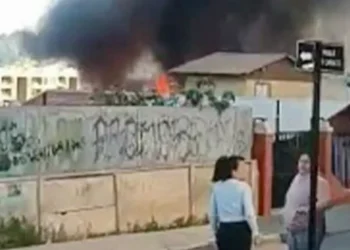 Incendio afectó cinco viviendas en Hijuelas y 20 personas fueron afectadas
