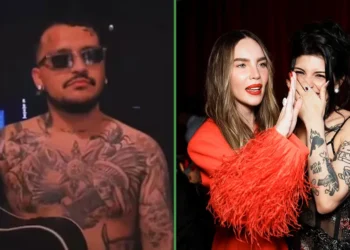Belinda y Cazzu se juntan a charlar de cuál tatuaje de Nodal fueron responsables