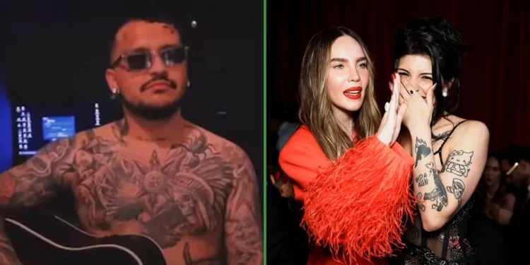 Belinda y Cazzu se juntan a charlar de cuál tatuaje de Nodal fueron responsables