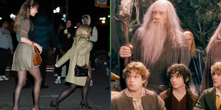 Taylor Swift y Sabrina Carpenter en pláticas para individuo Gandalf y Frodo en remake de El Señor de los Anillos