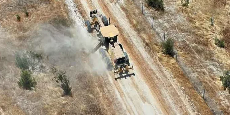 Construyen más de 80 kilómetros de cortafuegos en la limitación Nacional Lago Peñuelas