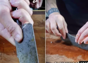 Marcos di Cesare, mentor gastronómico, sobre cómo coger el cuchillo: “Si lo agarras solo del mango no tienes estabilidad”