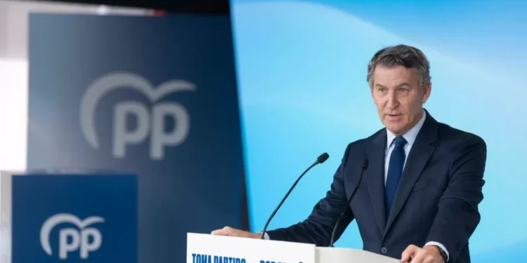 Feijóo y Vox como aliado