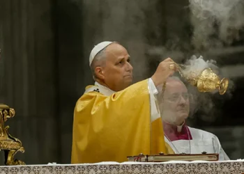 Papa León XIV celebró su primera ofrenda de Navidad en el Vaticano