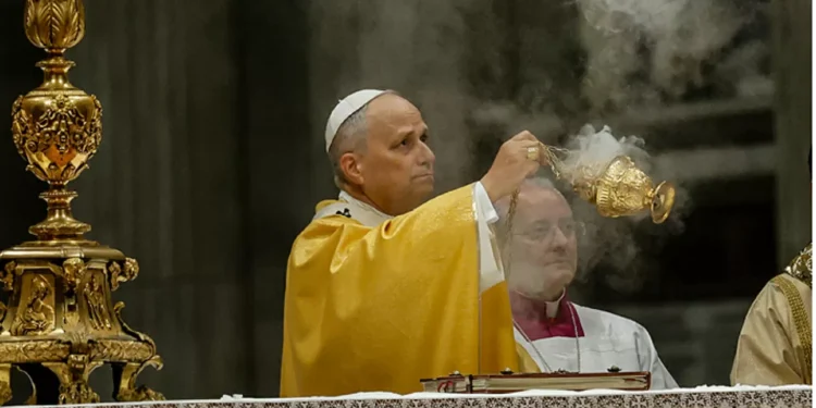 Papa León XIV celebró su primera ofrenda de Navidad en el Vaticano