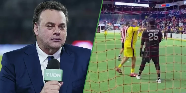 Faitelson asegura que le llenó de nostalgia el golpe que aventó Cuauhtémoc Blanco al arquero