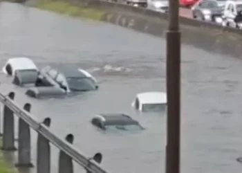 chubasco antes de Navidad: en apenas 25 minutos llovió la mitad del promedio mensual en San Isidro