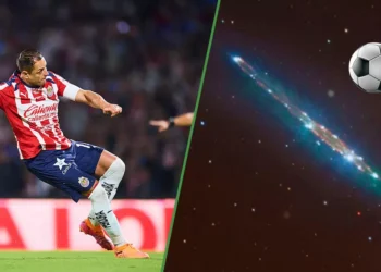 NASA confunde cometa Atlas con balón que pateó el Chicharito
