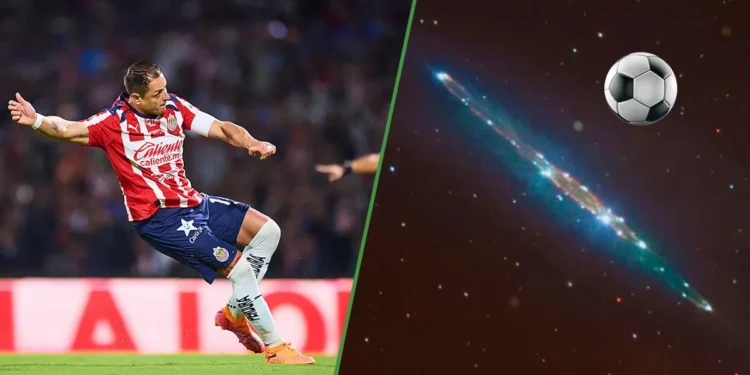 NASA confunde cometa Atlas con balón que pateó el Chicharito