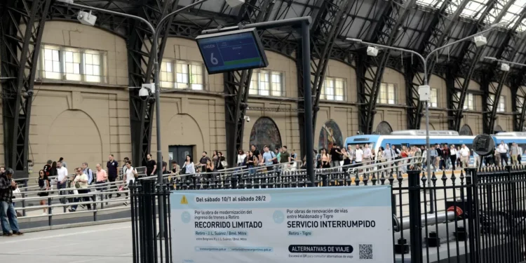 Cierran por 49 días un ramificación del tren Mitre: en la última década la línea estuvo 2.167 días afectada por obras